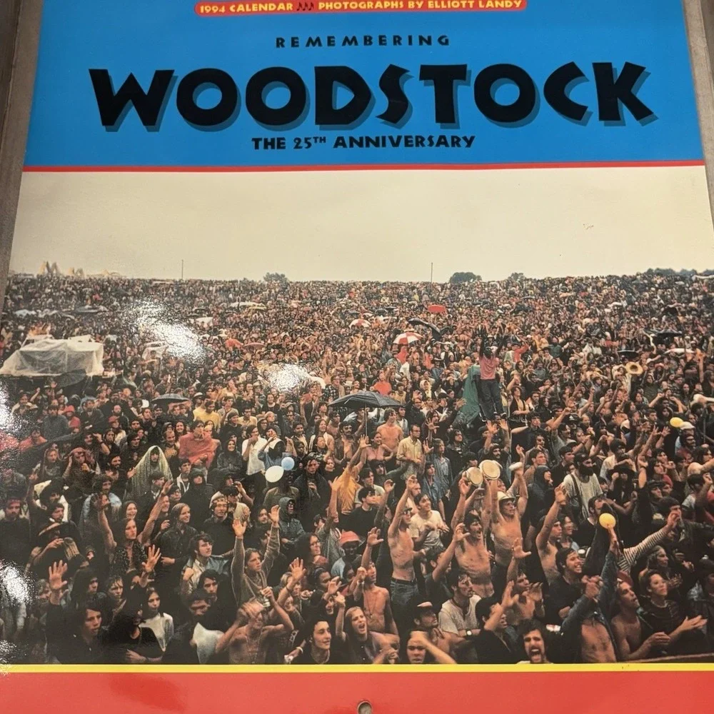 1994 Calendar - Remembering Woodstock The 25th‎ Anniversary